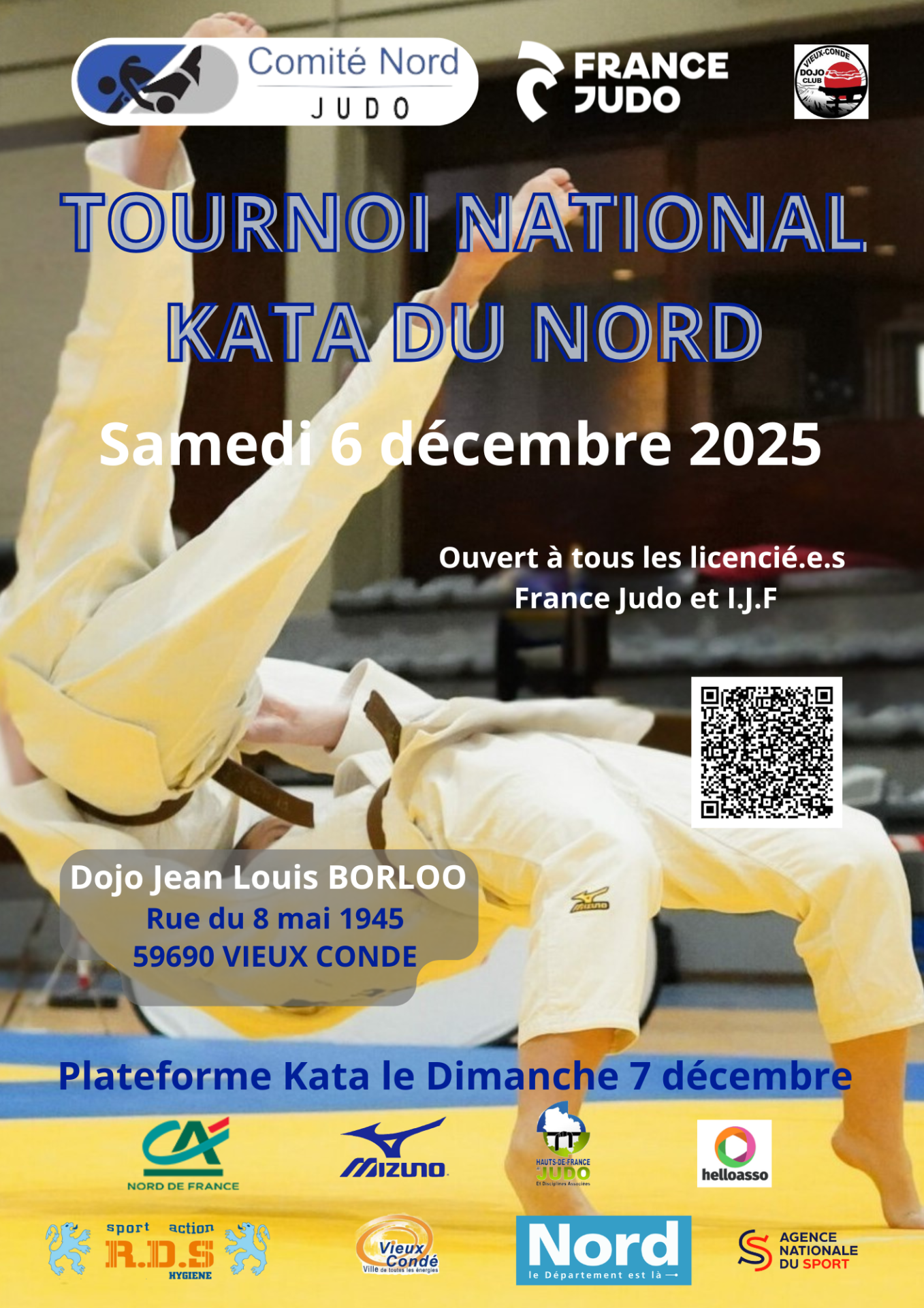 Affiche tournoi national kata