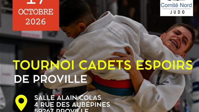 Tournoi cadets espoirs 171026